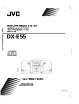 JVC DX-E55 Handleiding