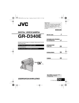 JVC GR-D340E Handleiding