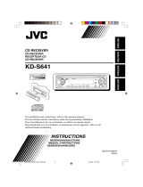 JVC KD-S641 Handleiding