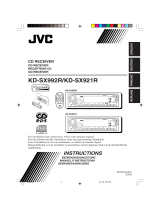 JVC kd sx 921 r Handleiding