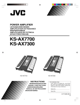JVC AX7300 - Amplifier - Warren G Signature Handleiding