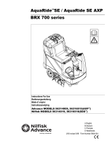 Nilfisk-Advance America BRX 700 Series Handleiding