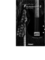 Peavey Foundation 5 Bass Guitar Handleiding