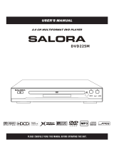 Salora DVD225M Handleiding