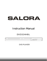 Salora DVD324HBL Handleiding