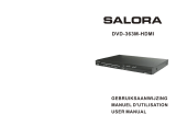 Salora DVD-363M-HDMI Handleiding