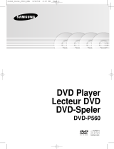 Samsung DVD-P560 Handleiding