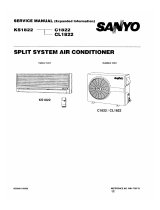 Sanyo CL1822 Handleiding