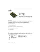 SEH Computertechnik SEH PS1109 Handleiding