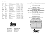 Teka C-710 Handleiding