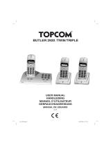 Topcom BUTLER 2900 Triple Handleiding