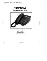 Topcom Phonemaster 100 Handleiding