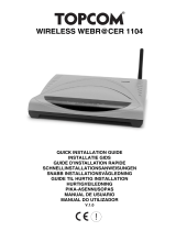 Topcom Wireless Webracer 1104 Handleiding