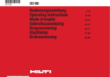 Hilti DD100 Operating Instructions Manual