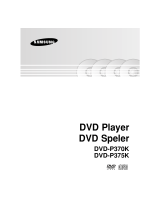 Samsung DVD-P375K Handleiding