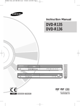 Samsung DVD-R135 Handleiding
