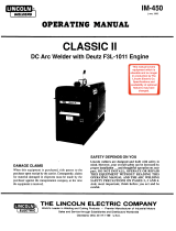 Lincoln Electric CLASSIC II Handleiding