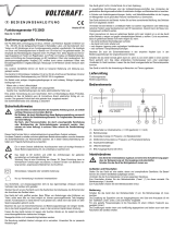 VOLTCRAFT FG 250D Operating Instructions Manual