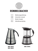 Rommelsbacher CH0350 Handleiding