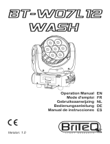 Briteq BT-W07L 12 Wash de handleiding