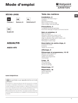 HOTPOINT/ARISTON AQC9 4F5 T/Z1 (EU) Gebruikershandleiding