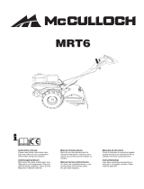 McCulloch Mc Culloch Rotovator MRT6 Gebruikershandleiding