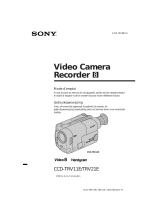 Sony CCD TRV11E Gebruikershandleiding