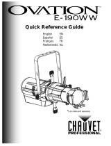 Chauvet Professional OVATION E-190WW Referentie gids