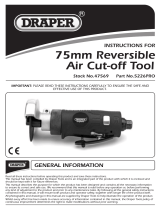 Draper Reversible Air Cut-Off Tool Handleiding