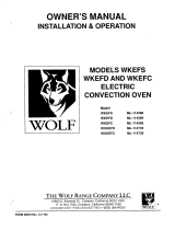 Wolf Range WXKEFC-ML-114736 Handleiding