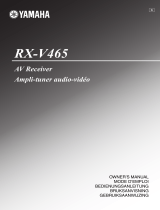 Yamaha RX-V465 de handleiding
