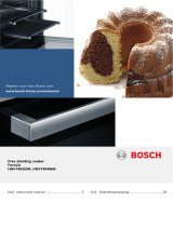 Bosch Gas combination freestanding cooker Handleiding