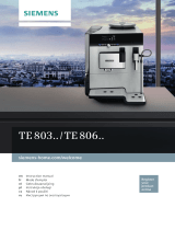 Siemens TE803M09GB Handleiding