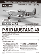 Kyosho P-51D MUSTANG 40(No.11823) Handleiding