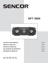 Sencor SPT 5800 Handleiding