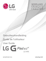 LG LG G Pad 8.0 Handleiding