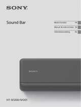 Sony HT-SF200 Barre de son Compacte 2.1ch de handleiding