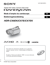 Sony HDR-CX7EK Handleiding