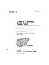 Sony CCD-TR2200E de handleiding