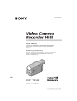 Sony CCD-TR555E de handleiding