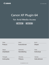 Canon XF305 Handleiding