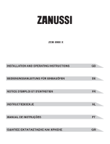 Zanussi ZOB8900X Handleiding