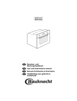 Bauknecht BMVE 8200/IN Gebruikershandleiding