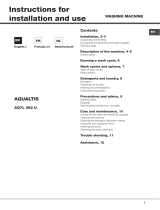 Indesit AQ7L 492 U (EU) Gebruikershandleiding