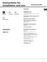 Indesit AQ83F 49 EU Gebruikershandleiding