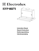 Electrolux EFP60271X Handleiding