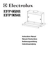 Electrolux EFP90541X Handleiding