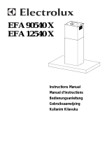 Electrolux EFA90540X Handleiding
