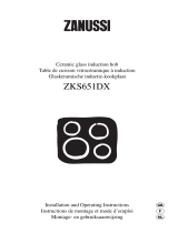 Zanussi ZKS651DX 78U Handleiding
