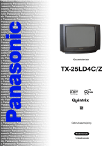 Panasonic TX25LD4CZ Handleiding
